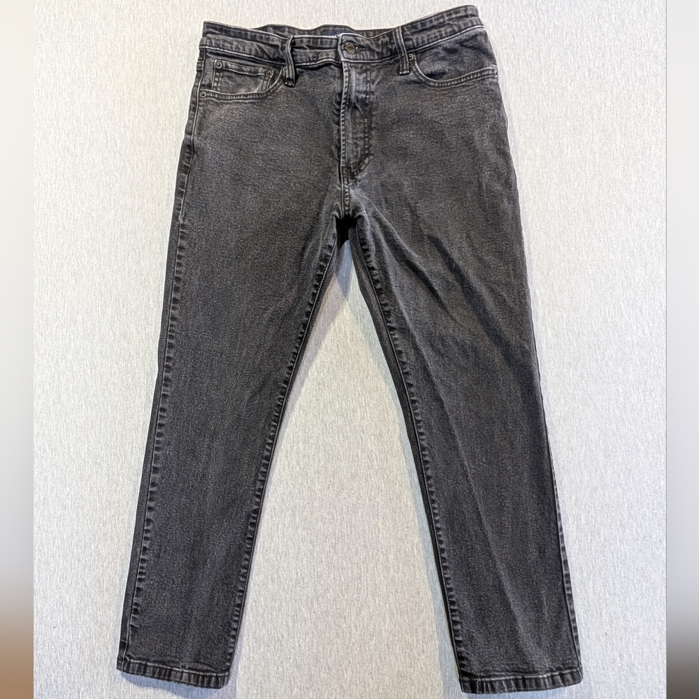 Lucky Brand 410 Straight Leg Jeans Men's 34 X 30 Black